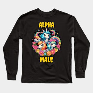 Alpha male Long Sleeve T-Shirt